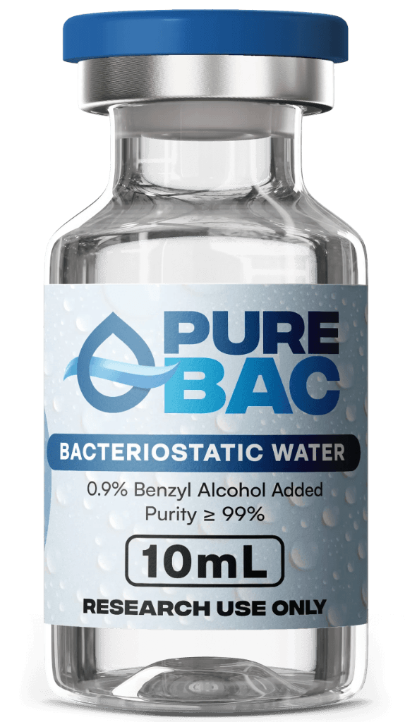 PureBac bacteriostatic water 10 mL multi-dose vial with 0.9% benzyl alcohol