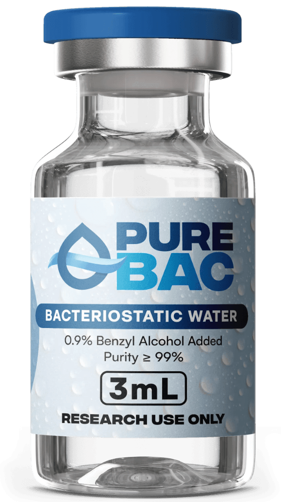 PureBac™ Bacteriostatic Water — 3mL — 3 mL sterile vial